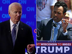 "Democrat Served Up An Old Man As...": Vivek Ramaswamy Jabs Joe Biden