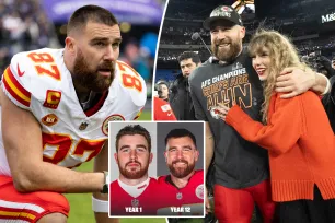 Taylor Swift fans freak out over Travis Kelce’s ‘glow up’ from Chiefs ‘archives’ photo: Aging ‘like fine wine’