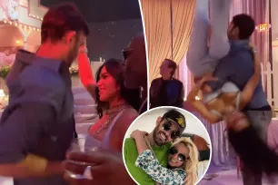 Britney Spears’ manager flips Kim Kardashian in drunken dance floor antics at Khloé’s birthday