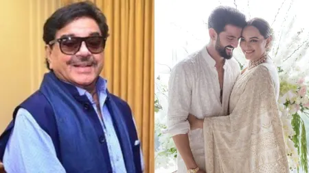 Shatrughan Sinha calls Sonakshi Sinha-Zaheer Iqbal ‘made for each other couple’ hours after son admits he didn’t attend their wedding