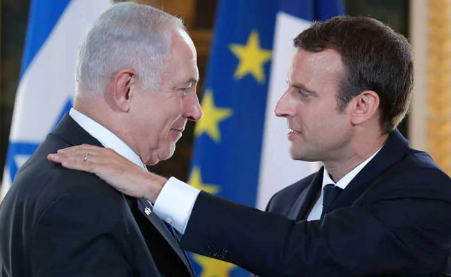 Macron Urges Netanyahu To Prevent Israel-Hezbollah "Conflagration"