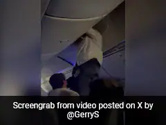 Watch: Passenger Stuck In Overhead Bin During Severe Turbulence On Spain-Uruguay Flight