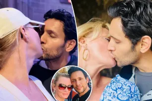 Sandra Lee spends 58th birthday getting hot and heavy with fiancé Ben Youcef, 45, in PDA-packed pics