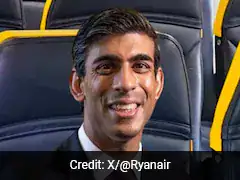 Ryanair Airlines Offers "A Seat" To Outgoing UK Prime Minister Rishi Sunak