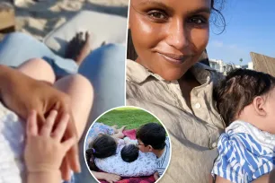 Mindy Kaling gives glimpse of baby Anne while celebrating Fourth of July