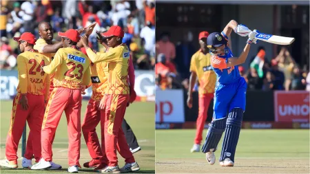 New-look India crumble to 13-run defeat to Zimbabwe in 1st T20I