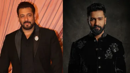 Salman Khan and Vicky Kaushal share the dance floor as ‘O O Jaane Jaana’ plays at Ambani’s sangeet night. Watch