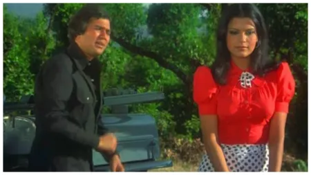 Zeenat Aman recalls being intimidated by Rajesh Khanna, would mug up her lines: ‘He was a phenomenon’