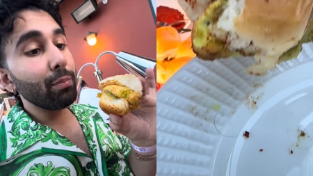 Orry finds hair in vada pav at Ambanis’ pre-wedding festivities in Portofino: ‘I wanted another but there’s a hair in it’. Watch