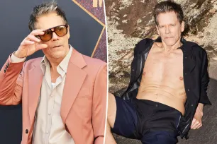 Kevin Bacon posts shirtless photo to celebrate 66th birthday