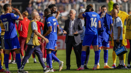 If we’re boring you, you can watch something else: Coach Didier Deschamps defends France’s style of play