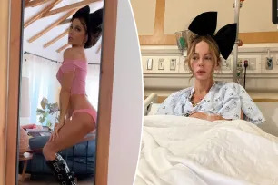 Kate Beckinsale finally reveals what led to her weeks-long hospital stay as she slams ‘a–hole’ followers