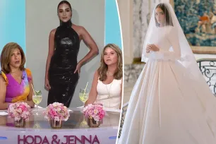 Hoda Kotb and Jenna Bush Hager defend Olivia Culpo’s wedding dress after backlash: ‘Very classic’