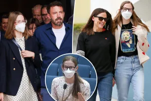 Watch Ben Affleck and Jennifer Garner’s daughter Violet ‘demand’ mask mandate after contracting post-viral condition