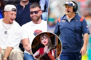 Bill Belichick attended Taylor Swift’s Amsterdam Eras Tour concert with Travis Kelce, Patrick Mahomes