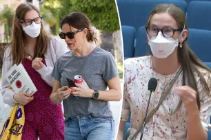 Ben Affleck’s daughter Violet hinted at her viral condition with a book months before calling for mask mandate