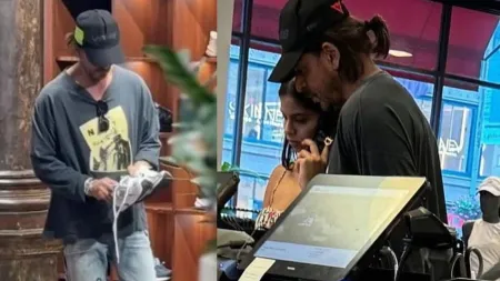 ‘Shah Rukh Khan was talking to everyone who approached him,’ says fan after sharing his video from New York’s shoe store