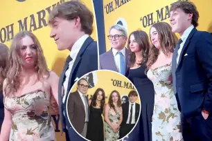 Watch Matthew Broderick’s daughter hilariously shrug off her brother on red carpet during heat wave