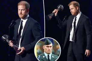 Prince Harry praises Mary Tillman in Pat Tillman award acceptance speech at ESPYs after backlash