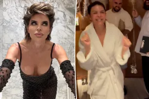 Lisa Rinna shares naked selfie for her 61st birthday before quickly deleting the photo: ‘F–k the 60s, I’m coming in’