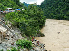 Nepal Searches For 63 People Missing After Massive Highway Landslide