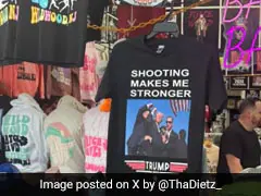 "Shooting Makes Me Stronger": Donald Trump Attack T-shirts Go On Sale Online