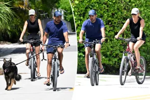 Gisele Bündchen goes biking with boyfriend Joaquim Valente