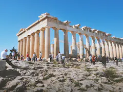 Acropolis In Athens Shut For Several Hours Daily. Heat Is The Reason