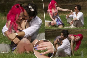 Halsey sparks engagement rumors with new ring during PDA-packed picnic with beau Avan Jogia