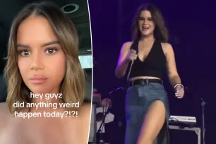 Maren Morris reacts to viral wardrobe malfunction: ‘Did anything weird happen today?’