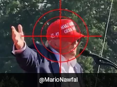 "Shot Perfectly Centred On Head...": New Trump Footage Shows Close Shave