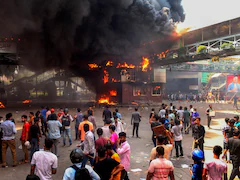 In Pics: Bangladesh On Fire, Buildings, Vehicles Burnt Amid Ongoing Clashes