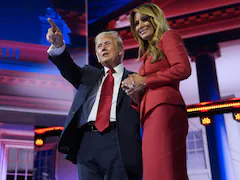 Melania Trump Makes Rare Appearance At Republican National Convention