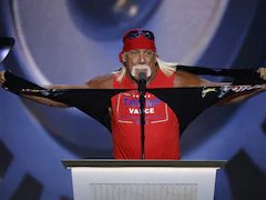 Hulk Hogan Tears Off Shirt In Support Of Donald Trump At Republican Event