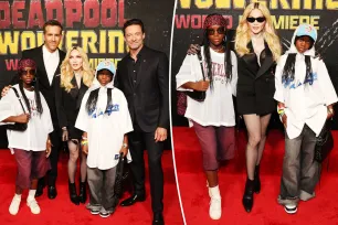 Madonna’s twin daughters make rare red carpet appearance at ‘Deadpool &amp; Wolverine’ premiere