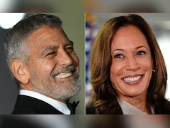 George Clooney Backs Kamala Harris, Hails Biden For "Saving Democracy"