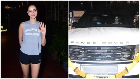 Ananya Panday buys luxurious Range Rover worth Rs 3.38 crore. Watch