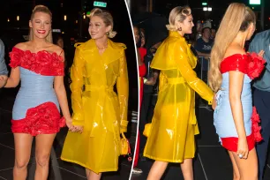 Blake Lively and Gigi Hadid sport superhero-inspired latex looks at ‘Deadpool &amp; Wolverine’ premiere afterparty