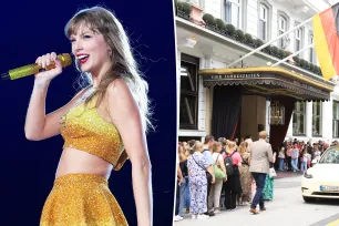 Swarm of Taylor Swift fans force German police to close off singer’s hotel ahead of Hamburg Eras Tour show