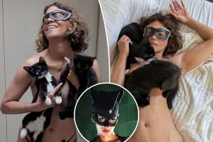 Halle Berry, 57, poses sans shirt to celebrate 20th anniversary of ‘Catwoman’: ‘Forever grateful’