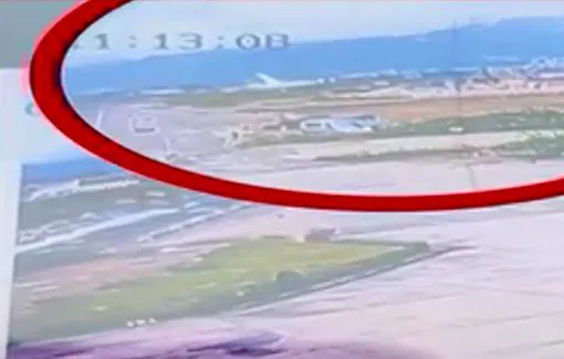 Video Shows Exact Moment Plane Crashed At Kathmandu Airport