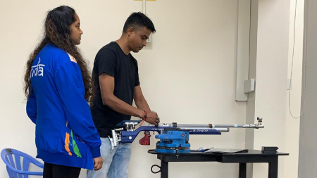 Olympics: He once won a medal with Abhinav Bindra, now Sameer Ambekar is a gunsmith for India’s top shooters