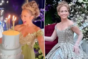 Inside Jennifer Lopez’s ‘Bridgerton’-themed birthday party with ballroom dancing, a superstar performance and more