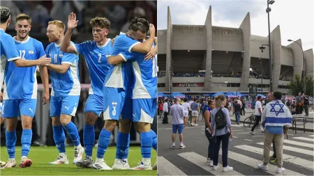 Israel-Palestine conflict erupts at Paris Olympics during football game