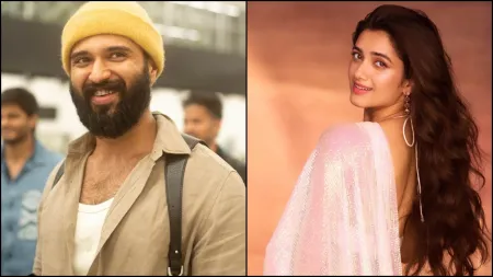 Bhagyashri Borse hints at being part of VD 12, Vijay Deverakonda’s next with Gowtam Tinnanuri