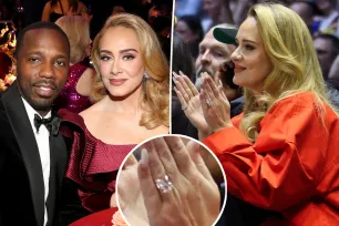 Adele spotted with massive diamond ring, sparks Rich Paul engagement rumors — again