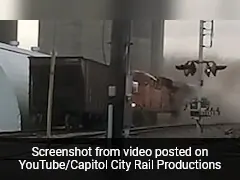 US Teen Charged After He Deliberately Forces Train To Crash For A YouTube Video