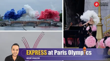 Olympics begin with boat party — Lady Gaga singing, children taking the flame from Zinedine Zidane — as Paris puts behind terror scare