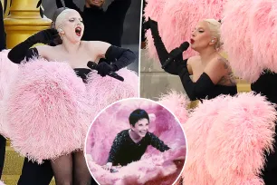 Lady Gaga honors Zizi Jeanmaire with feather-filled ‘Mon truc en plumes’ performance at Olympics 2024 opening ceremony