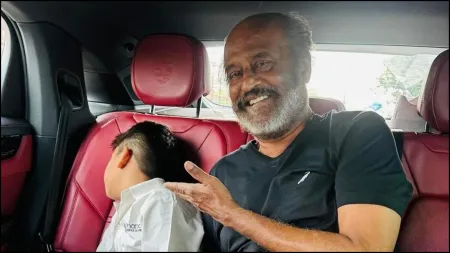 Soundarya Rajinikanth wins hearts by sharing pictures of Rajinikanth turning ‘Superhero Thatha’